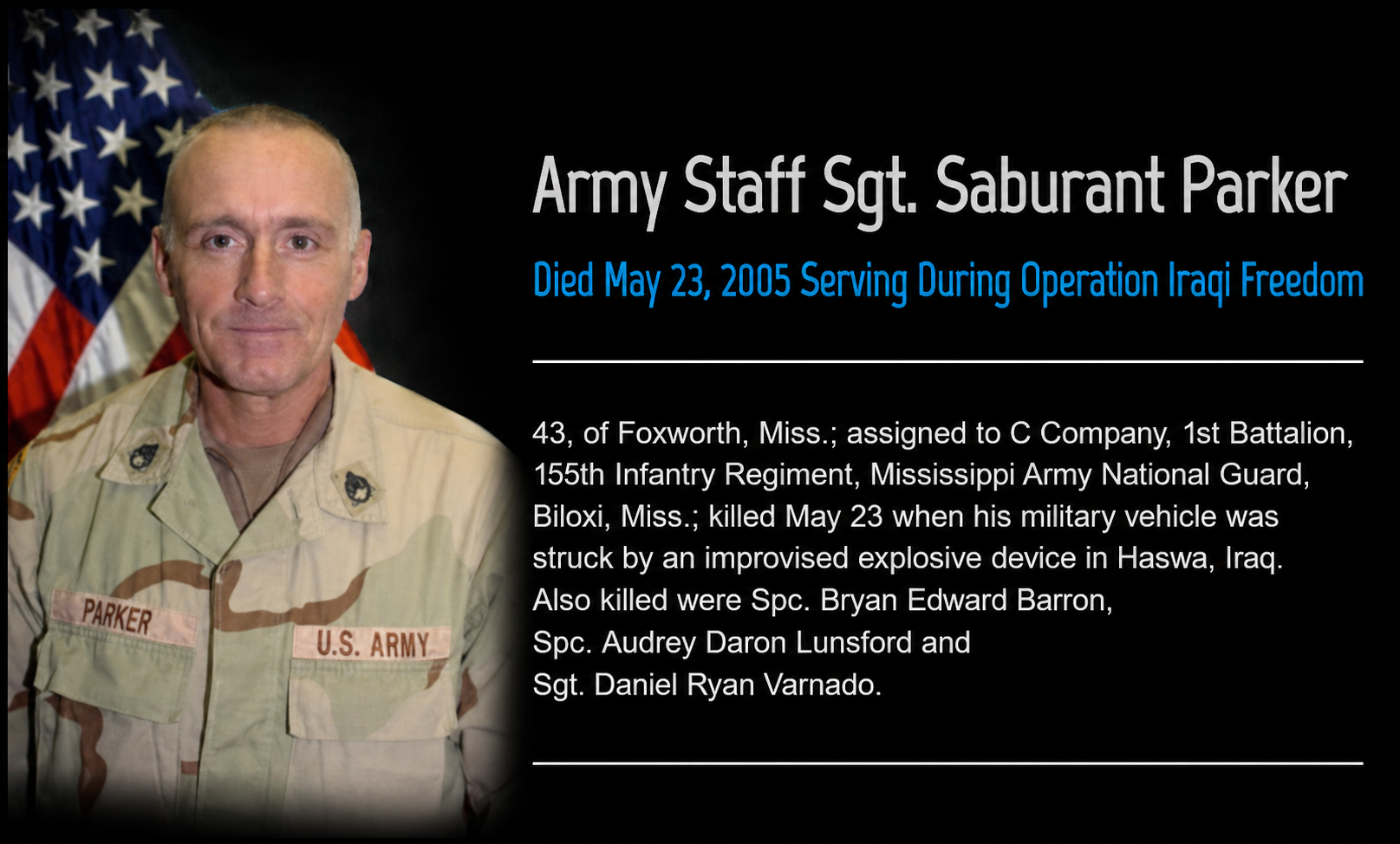 SSG Saburant Parker